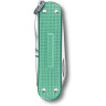 Нож-брелок Victorinox Classic SD Alox Colors, мятный (0.6221.221G)